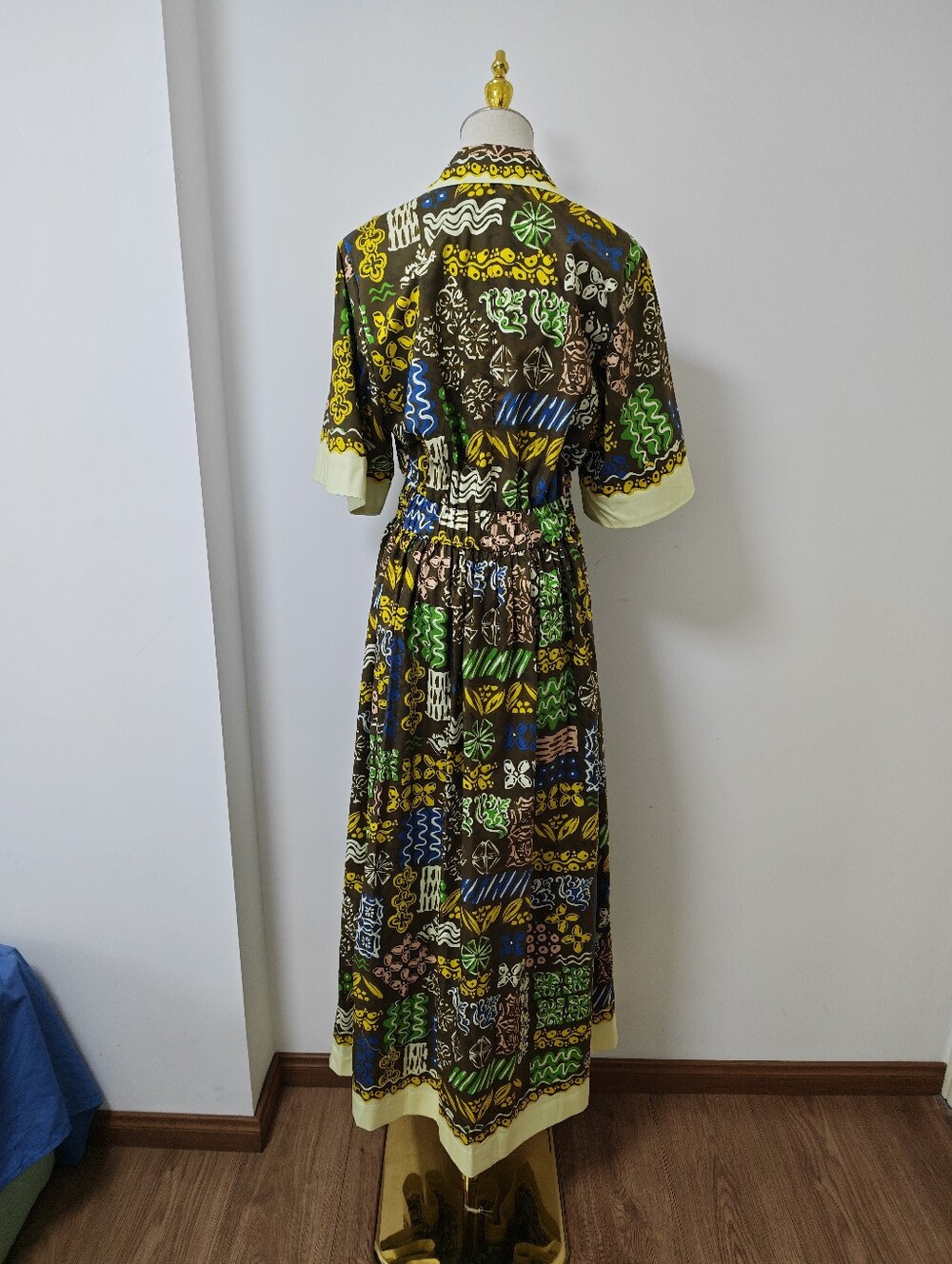 ALEMAIS Minnie Cotton Midi Shirtdress - Picture 7 of 11